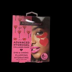 Betsey Johnson NIB Advanced Hydrogel Collagen Mask